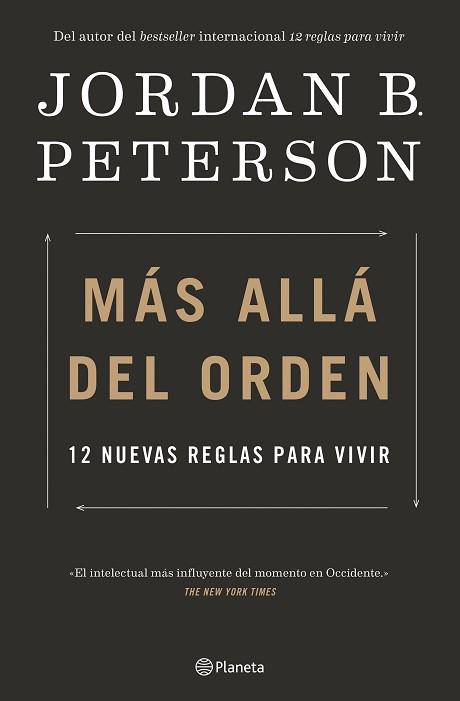 MÁS ALLÁ DEL ORDEN | 9788408239048 | PETERSON, JORDAN B.