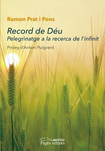 RECORD DE DÉU | 9788499758992 | PRAT PONS, RAMON