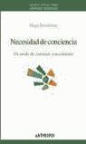 NECESIDAD DE CONCIENCIA | 9788476586303 | ZEMELMAN, HUGO