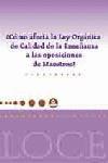 COMO AFECTA LA LOCE A LAS OPOSICIONES MAESTROS | 9788466522588 | PEREZ ROMERO, JOSE TOMAS