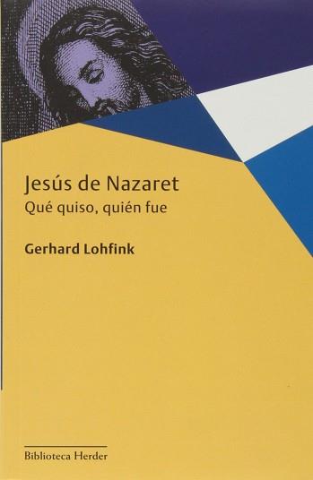 JESÚS DE NAZARET | 9788425431074 | LOHFINK, GERHARD