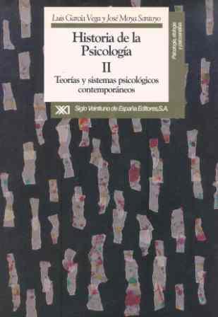 HISTORIA DE LA PSICOLOGIA II | 9788432307898 | GARCIA VEGA, LUIS ; MOYA SANTOYO, JOSE