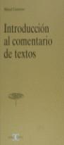 INTRODUCCION AL COMENTARIO DE TEXTOS | 9788470397844 | CAMARERO, MANUEL