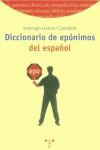 DICCIONARIO DE EPONIMOS DEL ESPAÑOL | 9788497040327 | GARCIA CASTAÑON, SANTIAGO