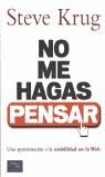 NO ME HAGAS PENSAR | 9788420532523 | KRUG, STEVE