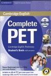 COMPLETE PET-STUDENT`S BOOKS WITH AN | 9788483237434 | HEYDERMAN, EMMA / MAY, PETER