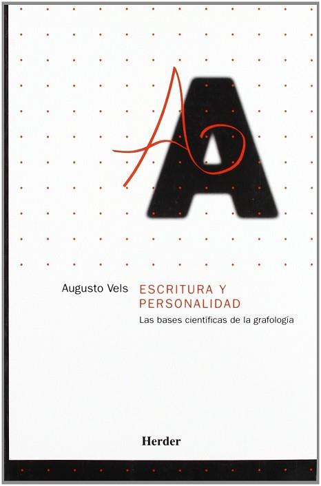 ESCRITURA Y PERSONALIDAD % | 9788425412035 | VELS, AUGUSTO