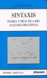 SINTAXIS TEORIA Y PRACTICA DEL ANALISIS ORACIONAL | 9788485789696 | CASCON MARTIN, EUGENIO