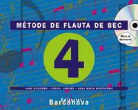 METODE DE FLAUTA DE BEC 4 CS (6 EP) | 9788448910556 | IZQUIERDO, JOAN