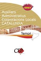 AUXILIARS ADMINISTRATIUS CORPORACIONS CAT TEMARI | 9788483680162 | VARIS