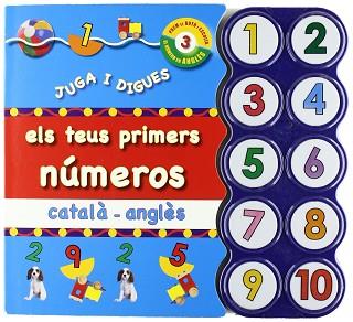 JUGA I DIGUES: ELS TEUS PRIMERS NÚMEROS CATALÀ - ANGLÈS | 9788479423056 | PRIDDY, ROGER/TAINISH, ROBERT