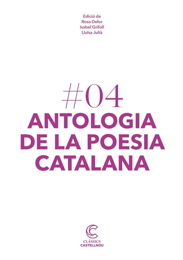 ANTOLOGIA DE LA POESIA CATALANA | 9788498049695