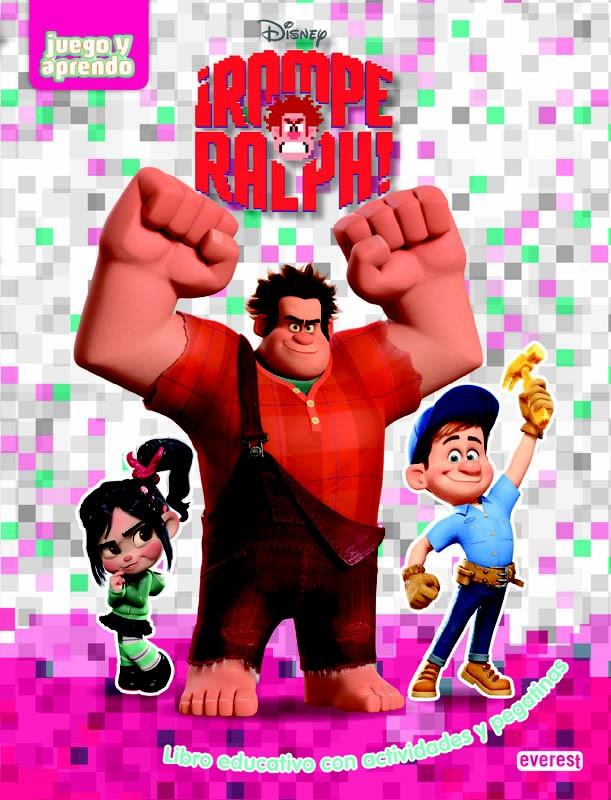 ROMPE RALPH. LIBRO EDUCATIVO CON ACTIVIDADES Y PEGATINAS | 9788444148724 | WALT DISNEY COMPANY