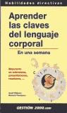 APRENDER LAS CLAVES DEL LENGUAJE CORPORAL EN UNA SEMANA | 9788480887281 | RIBBENS, GEOFF