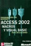 PROGRAMACION CON ACCESS 2002 MACROS Y VISUAL BASIC | 9788448132491 | CALLAHAN, EVAN