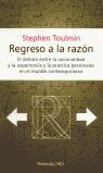 REGRESO A LA RAZON | 9788483075739 | TOULMIN, STEPHEN