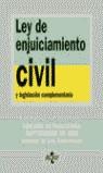 LEY DE ENJUICIAMIENTO CIVIL (2003) | 9788430940189 | COLENERO GURRA, JOSE ANTONIO