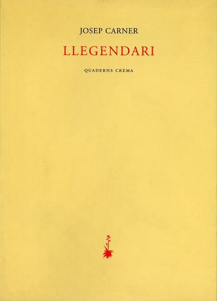 LLEGENDARI | 9788477272427 | CARNER, JOSEP