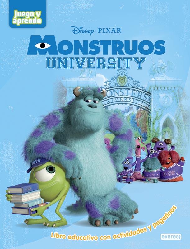 MONSTRUOS UNIVERSITY LIBRO EDUCATIVO CON ACTIVIDADES Y PEGATINAS | 9788444148854 | WALT DISNEY COMPANY