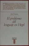 PROBLEMA DEL LENGUAJE EN HEGEL EL | 9788430612086 | SIMON, JOSEPH