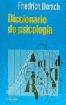 DICCIONARIO DE PSICOLOGIA | 9788425410260 | DORSCH, FRIEDRICH