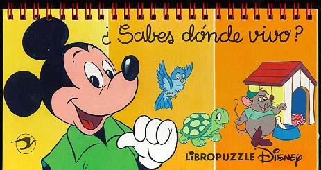 SABES DONDE VIVO?.LIBROPUZZLE DISNEY | 9788439286059 | DISNEY, WALT