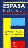 DICCIONARIO ESPASA POCKET ESP/INGL - INGL-ESP | 9788423992522