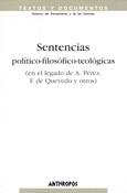 SENTENCIAS POLITICO-FILOSOFICO-TEOLOGICAS | 9788476585573 | VARIS