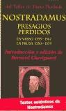 PRESAGIOS PERDIDOS (NOSTRADAMUS) | 9788495303028 | NOSTRADAMUS