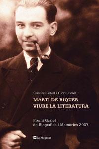 MARTI DE RIQUER VIURE LA LITERATURA | 9788498671346 | GATELL, CRISTINA / SOLER, GLORIA