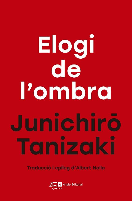 ELOGI DE L'OMBRA | 9788415307839 | TANIZAKI, JUNICHIRÔ