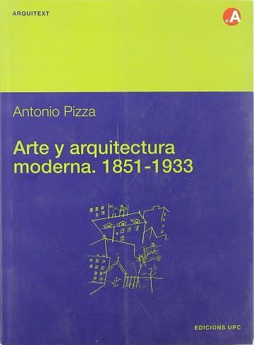 ARTE Y ARQUITECTURA MODERNA 1851-1933 | 9788483012895 | PIZZA, ANTONI