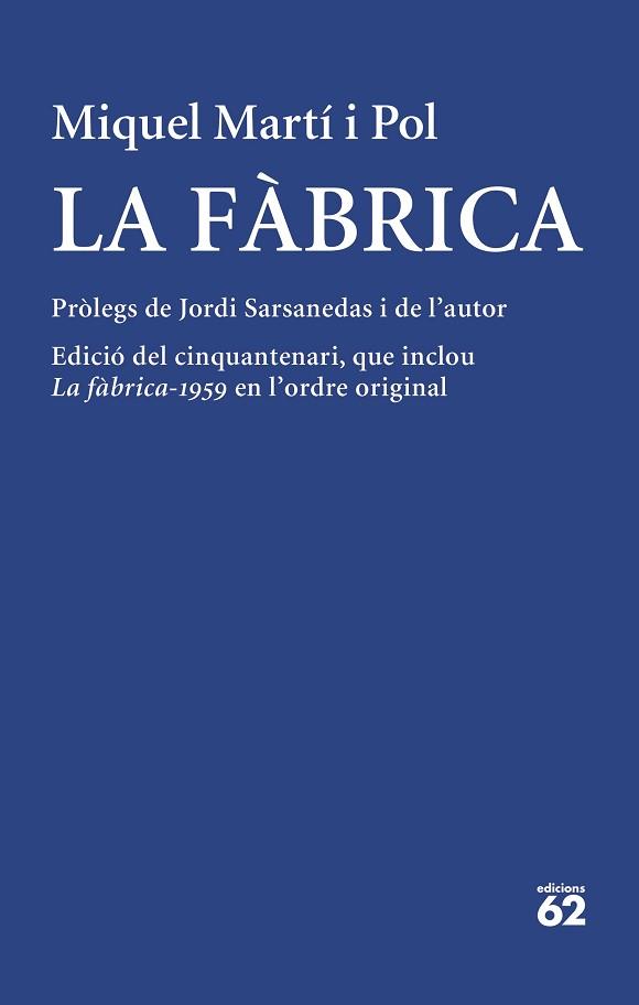 FÀBRICA | 9788429780512 | MARTÍ I POL, MIQUEL