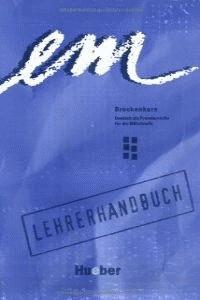 EM 1 BRUCKENKURS LEHRERHANDBUCH (PROFESOR) | 9783190216277 | PERLMANN-BALME, MICHAELA