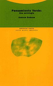 PENSAMIENTO VERDE UNA ANTOLOGIA | 9788481643282 | DOBSON, ANDREW