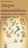 JUEGOS MATEMATICOS | 9788479276553 | NIEDERMAN, DERRICK