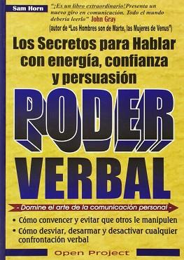 PODER VERBAL | 9788492348183 | HORN, SAM