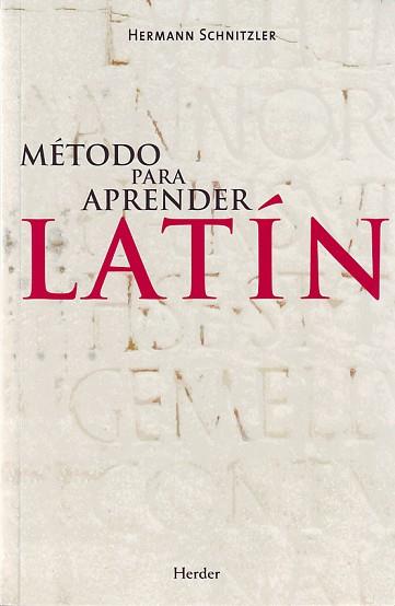 MÉTODO PARA APRENDER LATÍN | 9788425425523 | SCHNITZLER, HERMANN