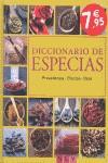 DICCIONARIO DE ESPECIAS | 9783869412160 | VARIOS