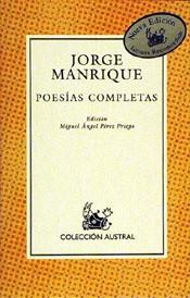 POESIAS COMPLETAS (MANRIQUE) (AUSTRAL) | 9788423998715 | MANRIQUE, JORGE