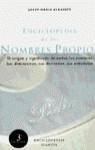 ENCICLOPEDIA DE LOS NOMBRES PROPIOS | 9788408012863 | ALBAIGES, JOSEP M.