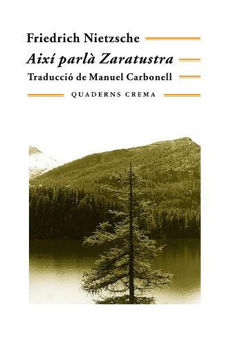 AIXI PARLA ZARATRUSTA | 9788477270751 | NIETZSCHE, FRIEDRICH