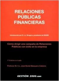 RELACIONES PUBLICAS FINANCIERAS | 9788480886819 | BARQUERO CABRERO, JOSE DANIEL