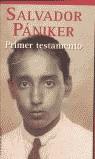 PRIMER TESTAMENTO (BUTXACA) | 9788484504016 | PANIKER, SALVADOR