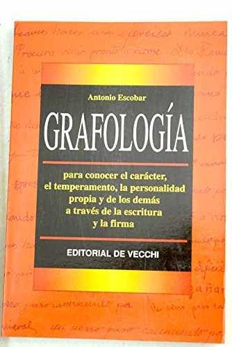 GRAFOLOGIA | 9788431520069 | ESCOBAR, ANTONIO