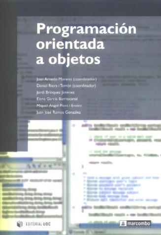 PROGRAMACIÓN ORIENTADA A OBJETOS | 9788426714534 | BRÍNQUEZ JIMÉNEZ, JORDI