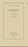 ANTIGONA (KIERKEGGARD) | 9788484721185 | KIERKEGGARD