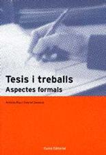 TESIS I TREBALLS ASPECTES FORMALS | 9788476023358 | GENESCA, GABRIEL