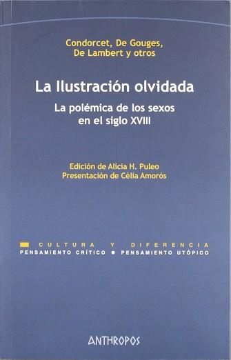 ILUSTRACION OLVIDADA, LA | 9788476584088 | CONDORCET, JEAN ANTOINE NICOLAS DE CARIT