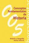 CONCEPTOS FUNDAMENTALES DE HISTORIA | 9788420686554 | SANCHEZ DE MADARIAGA, ELENA